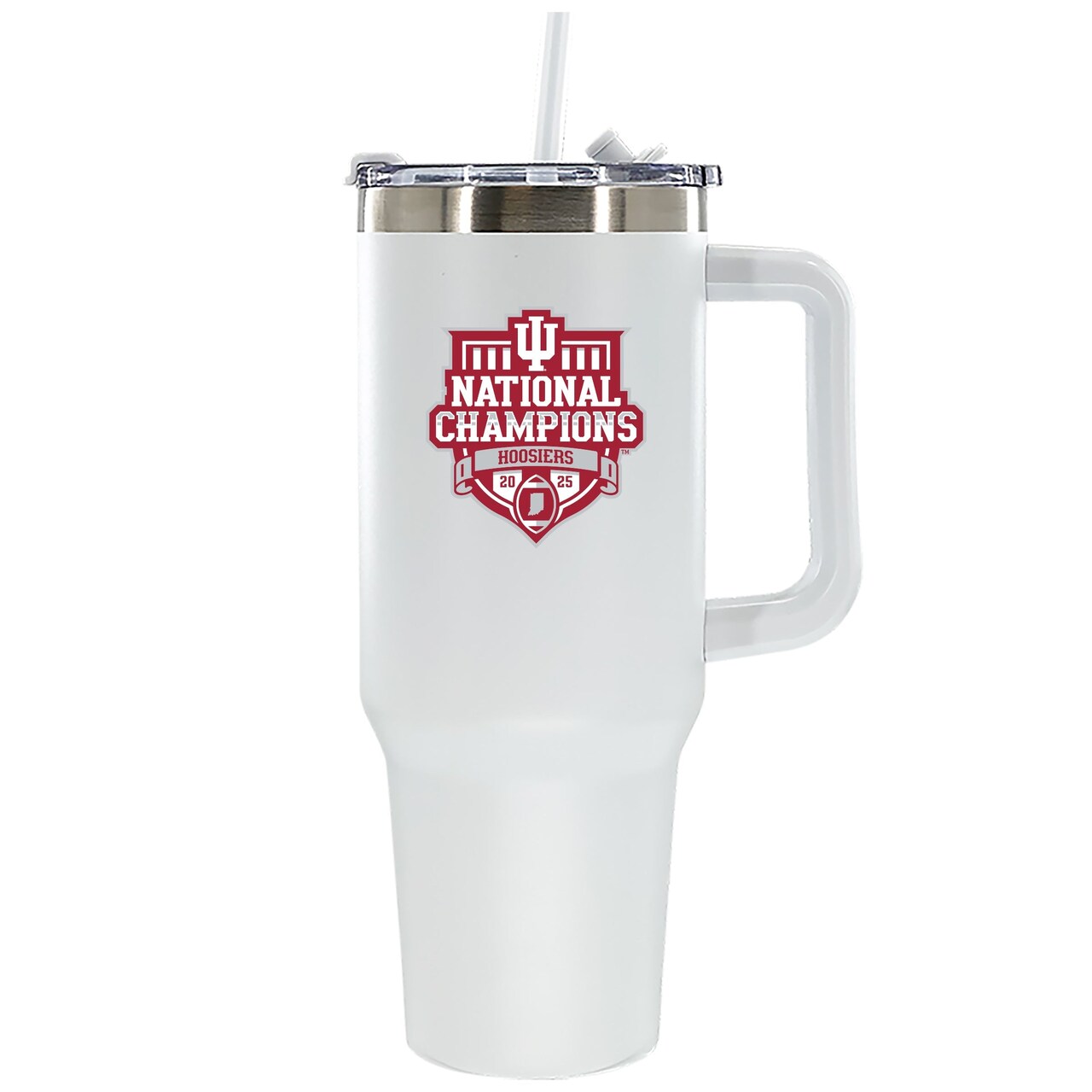 40oz Stainless Steel Colossal Tumbler | Indiana Hoosiers 2025 Champions